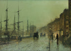 Glasgow Docks | John Atkinson Grimshaw | 1881