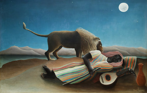 The Sleeping Gypsy |  Henri Rousseau | 1897