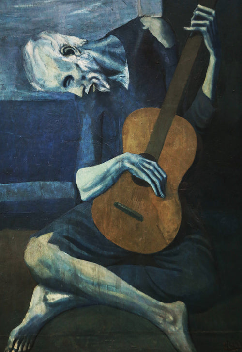 The Old Guitarist | Pablo Picasso | 1904
