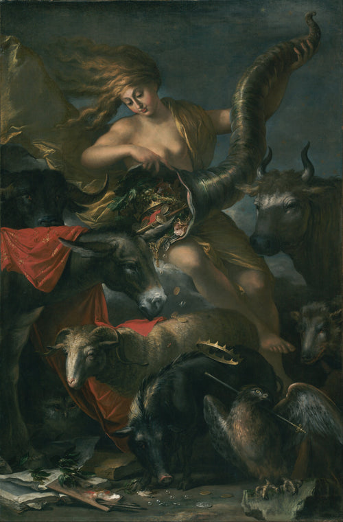 Allegory of Fortune | Salvator Rosa | 1858
