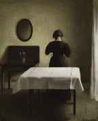 Interior | Vilhelm Hammershøi | 1898
