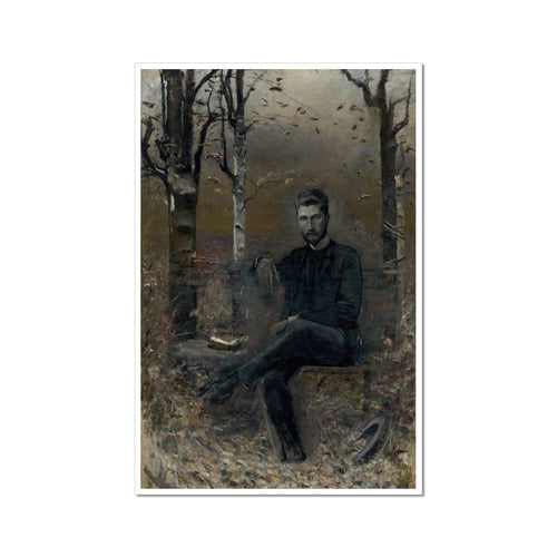 Zsigmond Justh in the Park | Ladislav Mednyánszky | 1889