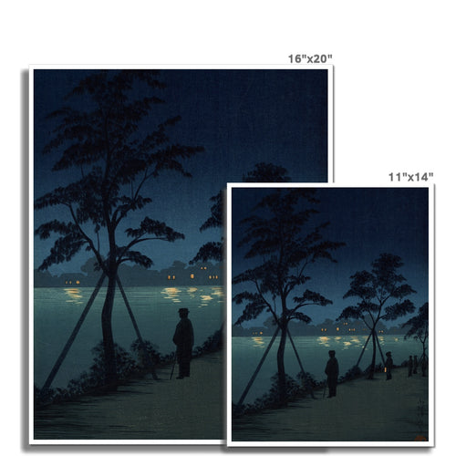 Night Scene at Sumida River | Kobayashi Kiyochika | 1930