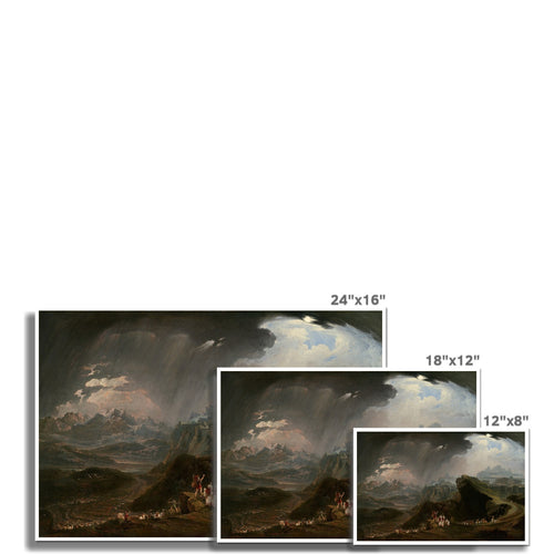 Joshua Commanding the Sun to Stand Still upon Gibeon | John Martin | 1816