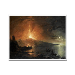 The Eruption of Vesuvius by Night | Henry Pether | 19th Century