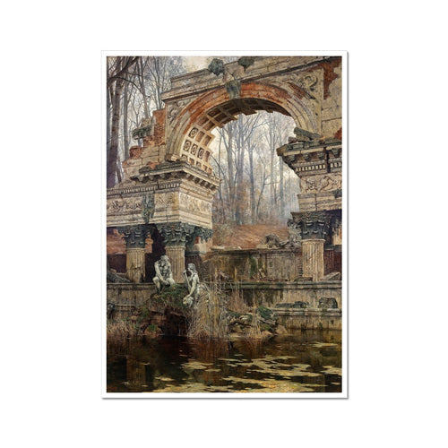 The Roman Ruin in Schönbrunn | Carl Moll | 1892