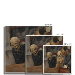 Three Skulls from Convento dei Cappucini at Palermo | Laurits Andersen Ring | 1894