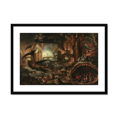 Aeneas Taken by the Sibyl to the Underworld | Jacob van Swanenburgh | 17th Century