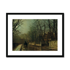 A Wet Moon, Putney Road | John Atkinson Grimshaw | 1886