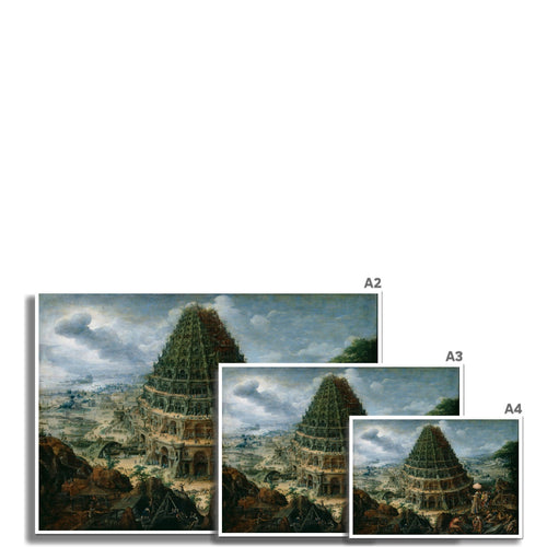 The Tower of Babel | Marten van Valckenborch the Elder | 1595