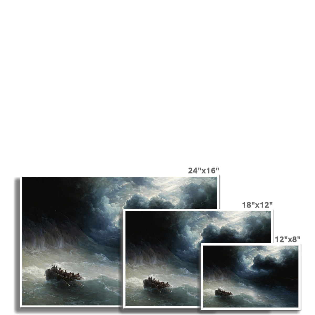 The Wrath of the Seas by Ivan Aivazovsky | Buy Fine Art Prints