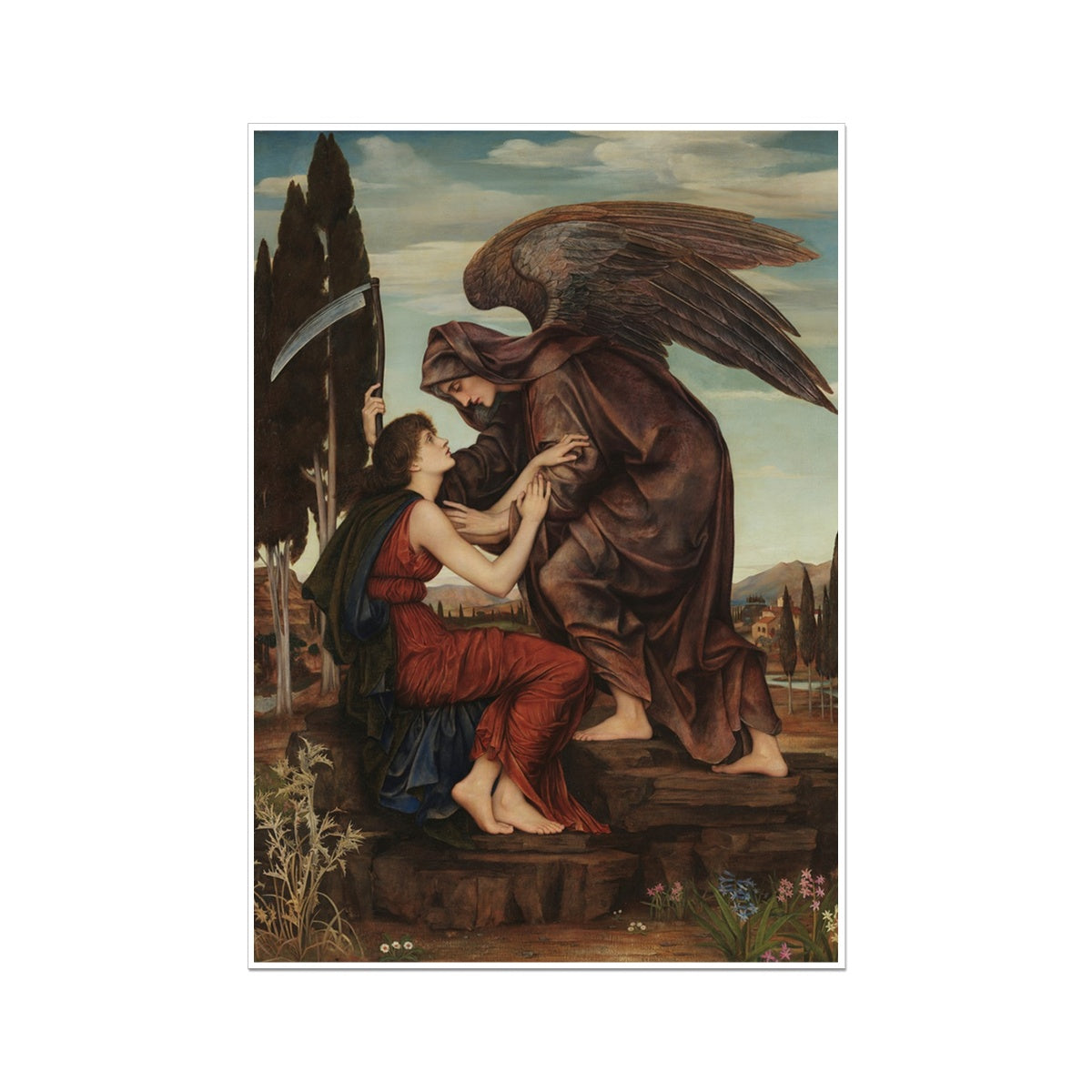 Angel of Death by Evelyn De Morgan | Buy Fine Art Prints Online