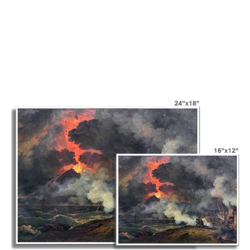 Eruption of Vesuvius | Pierre Henri de Valenciennes | 1813