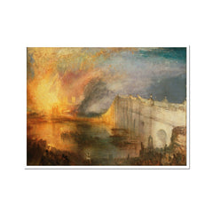 Burning of the Houses of Lords and Commons  | JMW Turner | 1835