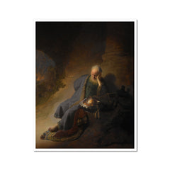 Jeremiah Lamenting the Destruction of Jerusalem |  Rembrandt | 1630