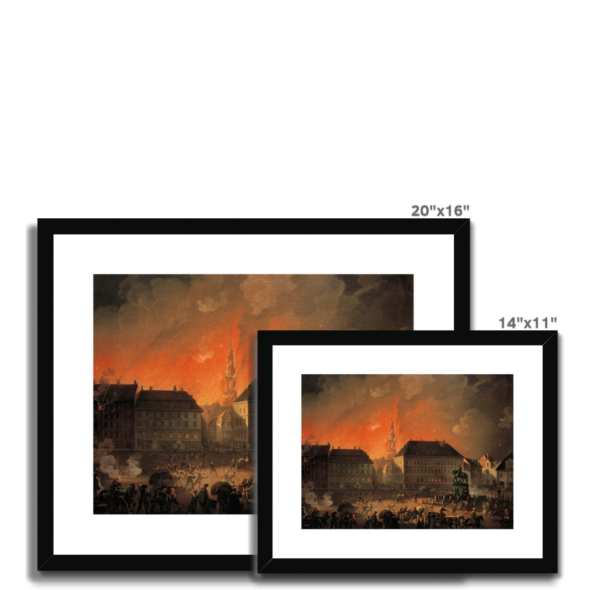 The Most Terrible Night by Christian August Lorentzen | Buy Framed