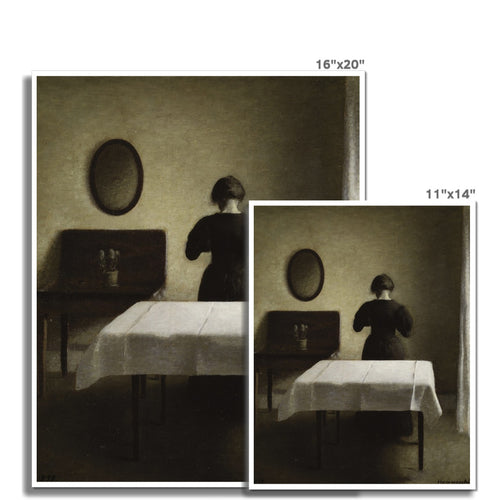 Interior | Vilhelm Hammershøi | 1898