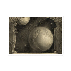 The Earth, Milky Way and Moon | Władysław T. Benda | 1918