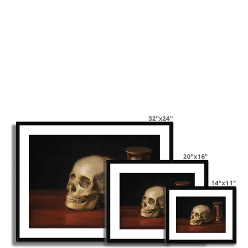 Skull and Hourglass | Christian Albrecht Jensen | 1814