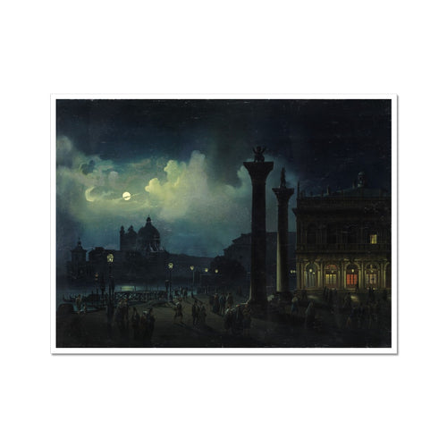 Venice in the Moonlight | Luigi Bartezzaghi | 19th Century