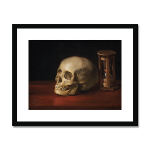 Skull and Hourglass | Christian Albrecht Jensen | 1814