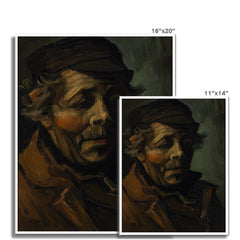 Head of a Peasant | Vincent van Gogh | 1884