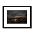 Copenhagen Harbor by Moonlight | Johan Christian Dahl | 1846