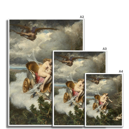 Time Chasing Love Away | Pierre-Charles Comte | 19th Century