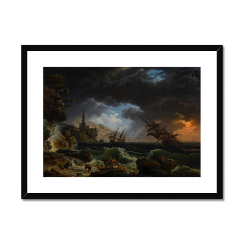A Shipwreck in Stormy Seas | Claude-Joseph Vernet  | 1773