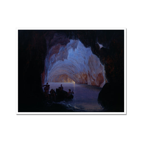 The Blue Grotto of Capri | Heinrich Jakob Fried | 1835