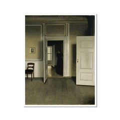 Interior from the Home of the Artist | Vilhelm Hammershøi | 19th Century