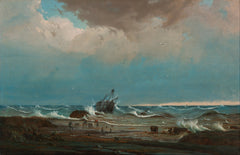 The Wreck of  George the Third | Knud Bull | 1850